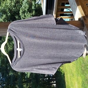 Bella grey dolman sleeve Knit Top Sz S